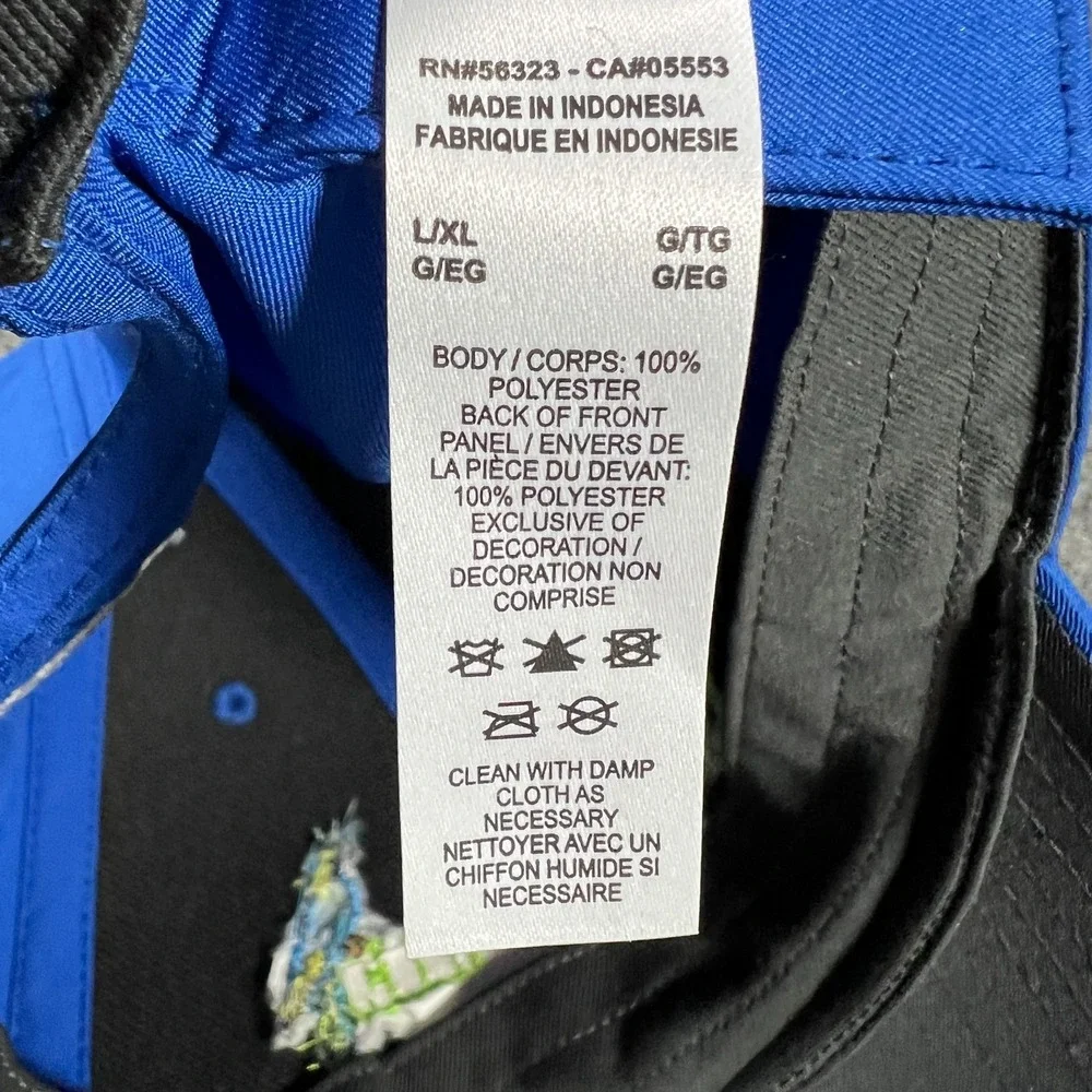 Margaritaville Hat‎ Cap Lake Resort Blue Large XL Strap Back Nike Casual New